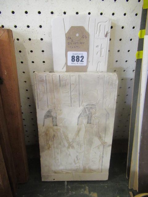 TWO EGYPTIAN CASTS Image