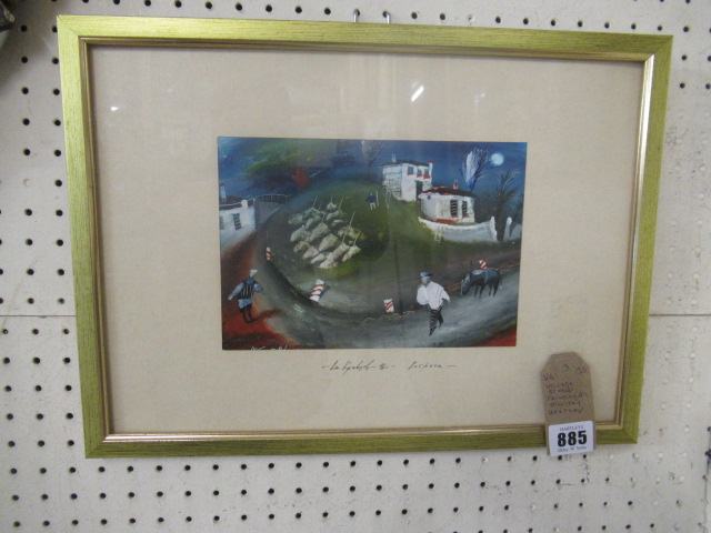 VILLAGE SCENE PAINTING BY DIMITRY KRAVTSOV Image