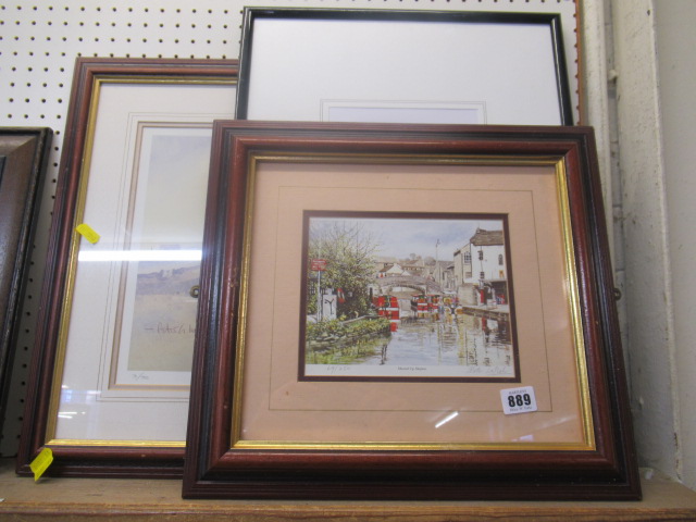 PENNINE FARMHOUSE BY PETER WOOD AND TWO OTHER PICTURES Image