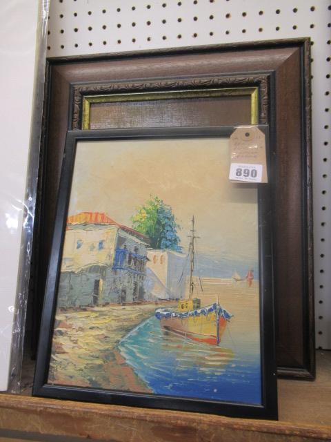 SMALL PAINTING AND ANOTHER Image