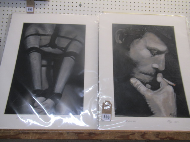 TWO SYLVIA TOO ACRYLICS Image