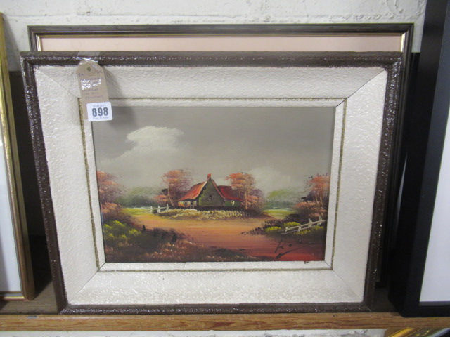 ARCHITECTURAL WATERCOLOUR SIGNED COLEMAN AND ANOTHER Image