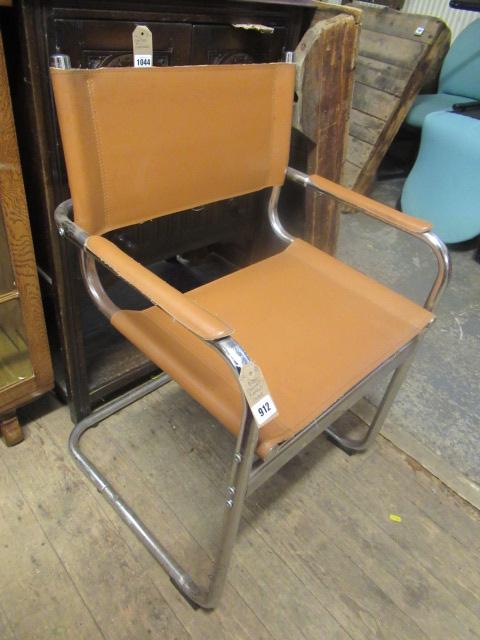 RETRO CHROME FRAMED CHAIR Image