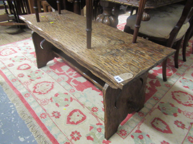 RUSTIC OAK COFFEE TABLE Image