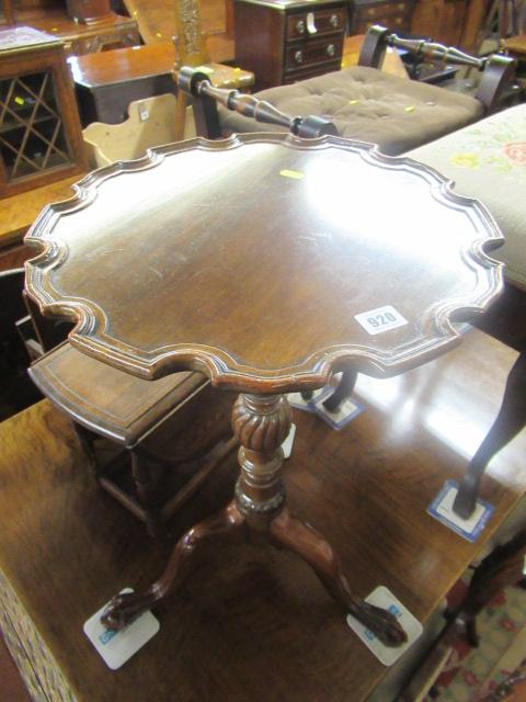 BALL AND CLAW FOOT OCCASIONAL TABLE Image