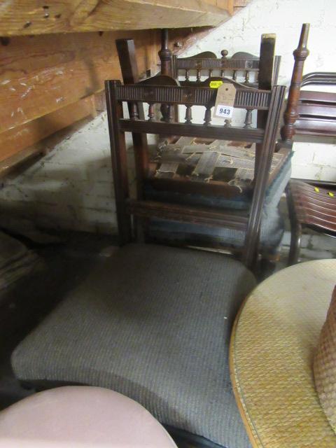 THREE DINING CHAIRS Image