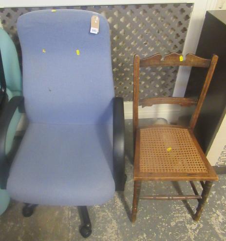 OFFICE CHAIR AND A BEDROOM CHAIR Image