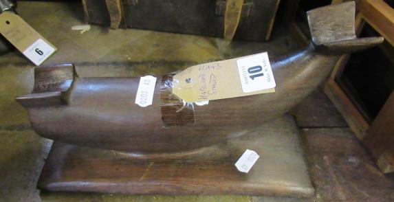 CARVED WOOD STAND Image