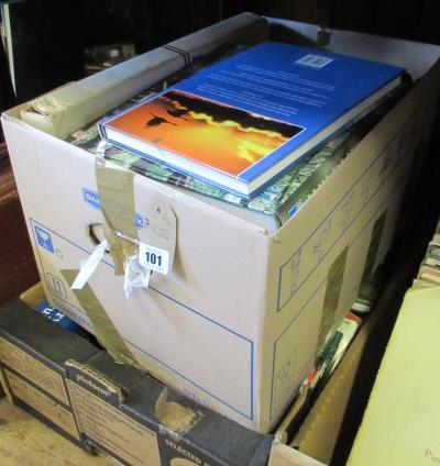 THREE BOXES OF BOOKS Image