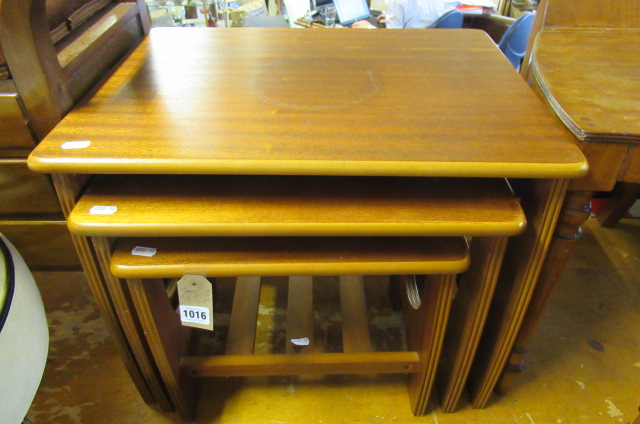 TEAK  NEST OF TABLES Image