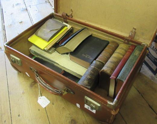 LEATHER CASE OF BOOKS Image
