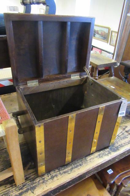 BRASS BOUND CHEST Image