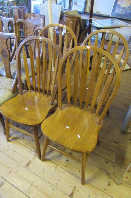 FOUR DINING CHAIRS Image