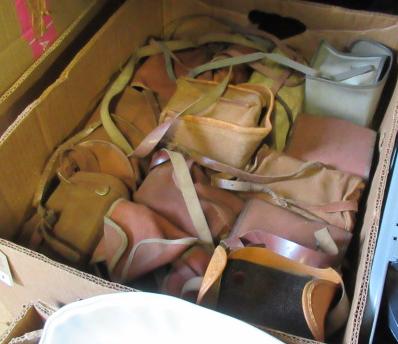 BOX OF CASED VINTAGE CAMERAS Image