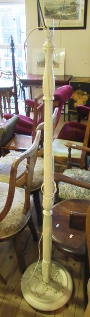WHITE PAINTED STANDARD LAMP Image
