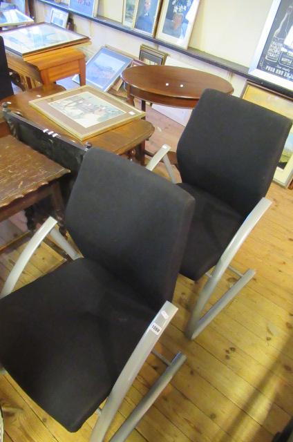 TWO MODERN ARM CHAIRS Image