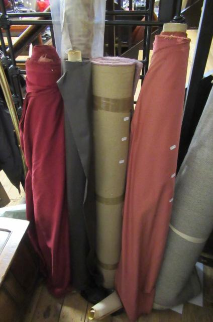 FIVE ROLLS OF FABRIC Image