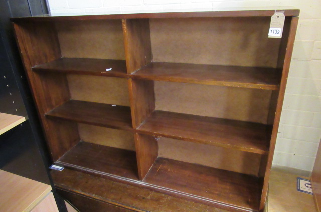 GLASS FRONTED BOOKCASE Image