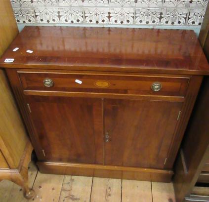 YEW WOOD HALL CUPBOARD Image