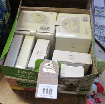 SMALL BOX OF TRINKET BOXES Image