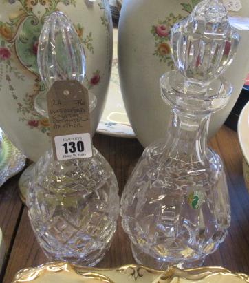 WATERFORD DECANTER AND ANOTHER Image