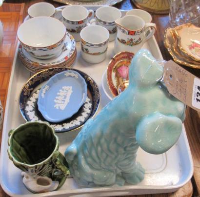 SMALL TRAY OF CERAMICS Image