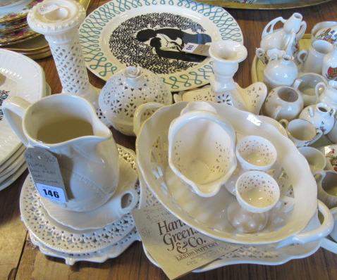 HARTLEY GREEN AND CO LEEDS CREAMWARE Image