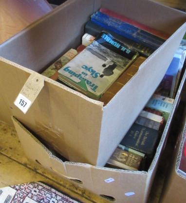 TWO BOXES OF BOOKS Image