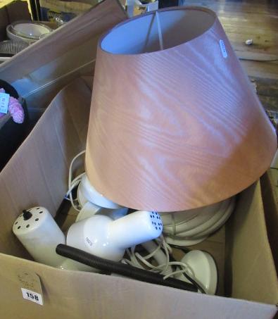 BOX OF TABLE LAMPS Image