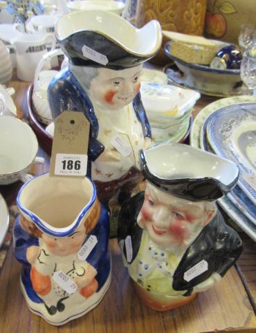 THREE TOBY JUGS Image