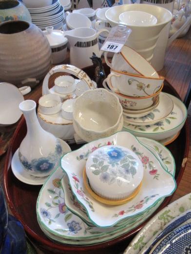 TRAY OF CERAMICS Image