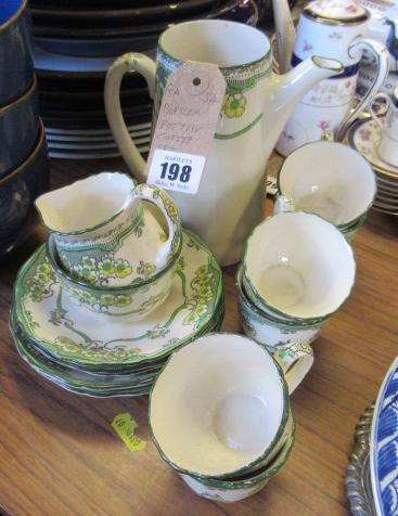 BURSLEM POTTERY COFFEE SET Image
