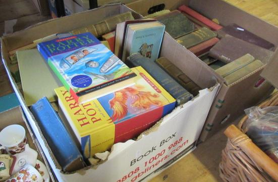 TWO BOXES OF BOOKS Image