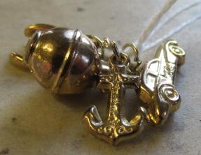 FOUR 9CT GOLD CHARMS Image