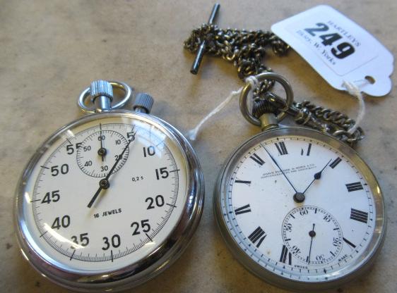 STOPWATCH AND A POCKET WATCH Image