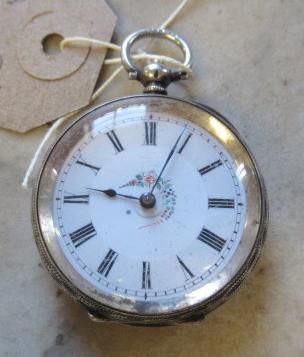 SILVER POCKET WATCH Image
