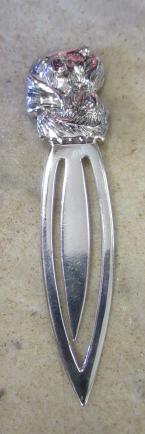SILVER DOG BOOKMARK Image