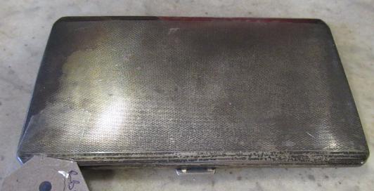 SILVER CIGARETTE CASE Image