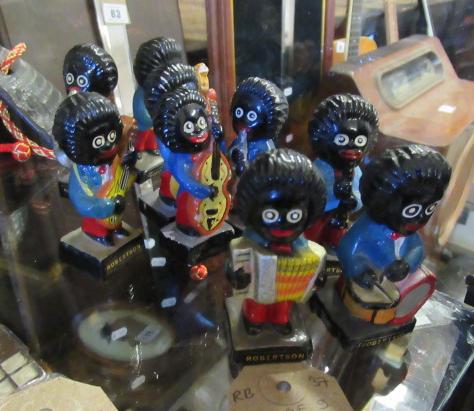 SET OF NINE ROBERTSONS JAM MUSICIANS Image