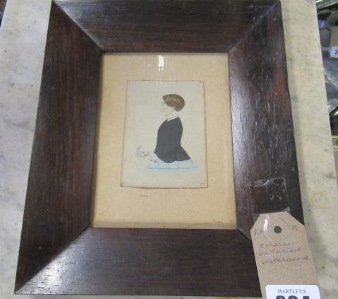 SMALL VICTORIAN WATERCOLOUR Image