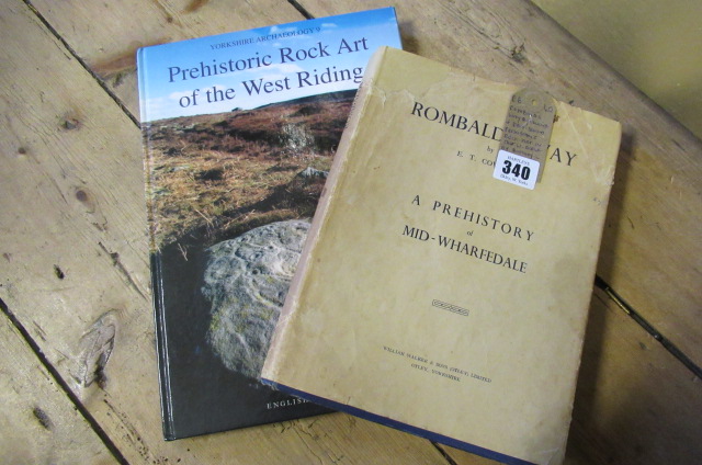 ROMBALDS WAY BY COWLING SIGNED PREHISTORIC ROCK ART IN THE WEST RIDING Image
