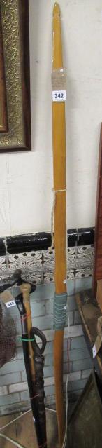 LONGBOW AND TWO SETS OF ARROWS Image