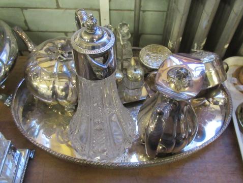 GALLERIED TRAY AND OTHER EPNS  Image