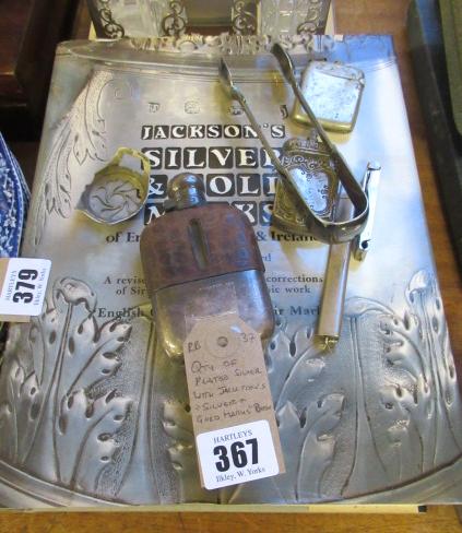 QUANTITY OF EPNS WITH JACKSONS SILVER AND GOLD MARKS BOOK Image