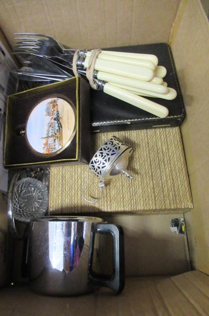 BOX OF CUTLERY ETC Image