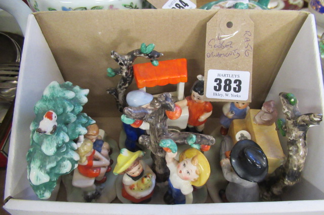 FOUR GOEBEL ORNAMENTS Image