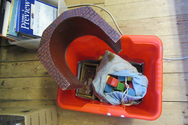 BOX OF VINTAGE TOYS Image