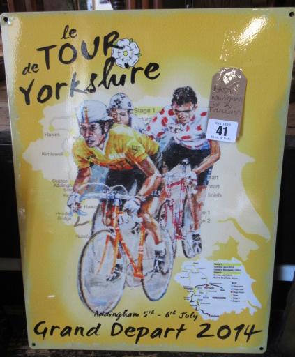 ADDINGHAM TOUR DE FRANCE SIGN Image