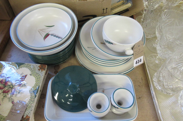 TRAY OF DENBY STONEWARE Image