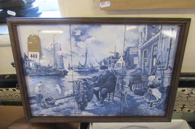 JCV HENNICK DELFT TILE SERVING TRAY Image